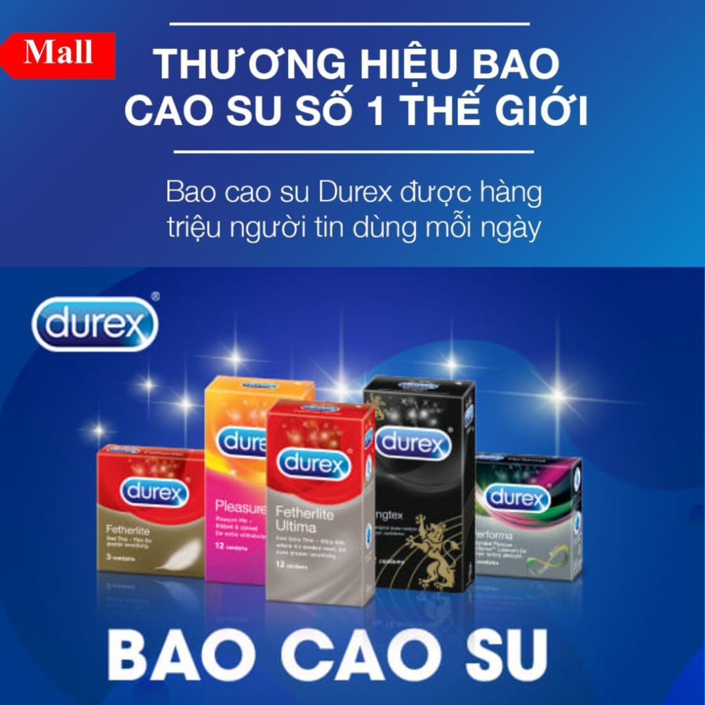 [CHÍNH HÃNG] Bộ đôi chân thật Durex Insivible + Durex Fetherlite