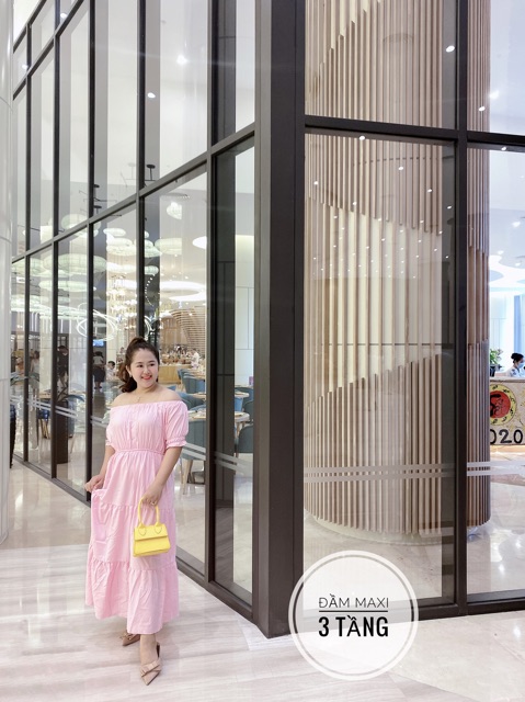 Bigsize Đầm maxi 3 tầng | BigBuy360 - bigbuy360.vn