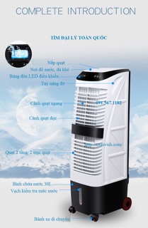Quạt điều hòa Goldsun EF-GY25