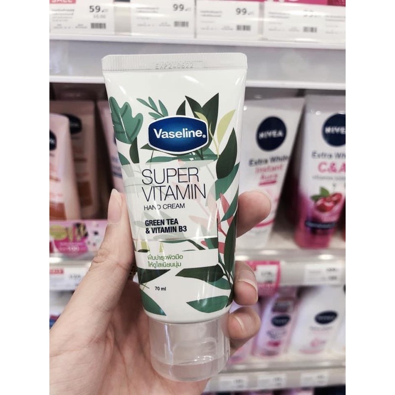 Kem dưỡng da tay Vaseline super 70ml vitamine | BigBuy360 - bigbuy360.vn