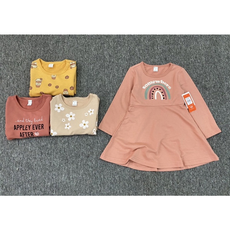 XD- Váy nỉ mỏng PL size 1y-5y