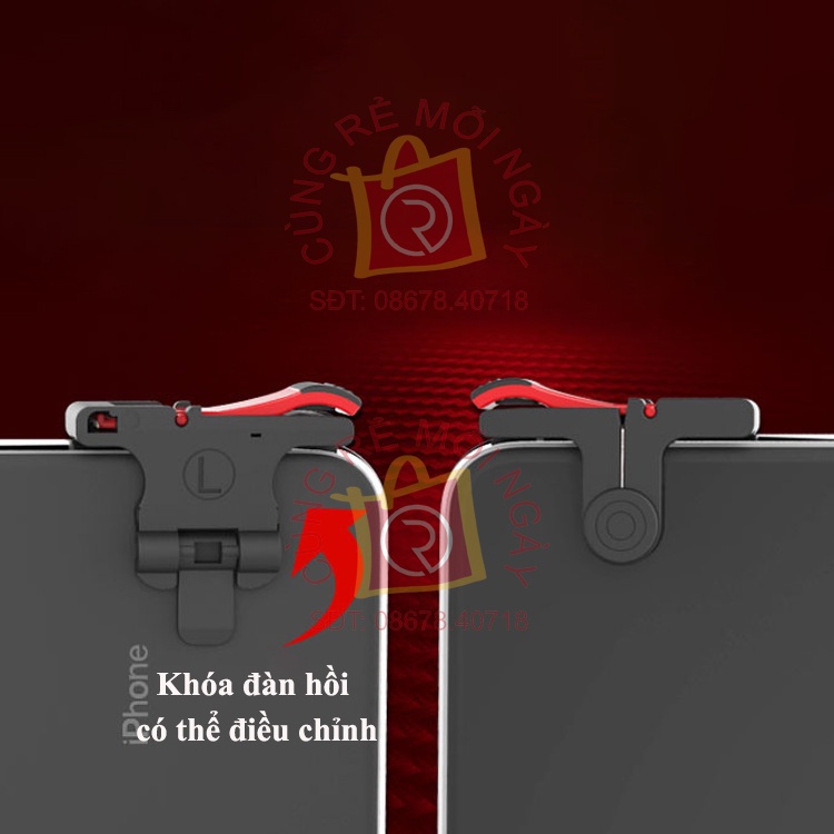 Nút bắn PUBG, FREE FIRE D9, bộ 2 nút chơi game D9 | BigBuy360 - bigbuy360.vn