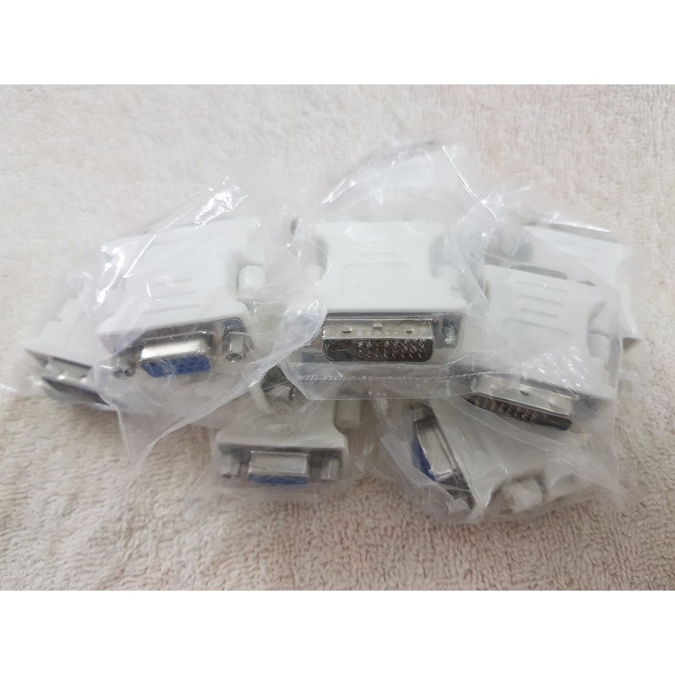 Đầu chuyển DVI sang VGA - Đầu chuyển DVI ra VGA sử dụng cho các thiết bị đời cũ | BigBuy360 - bigbuy360.vn