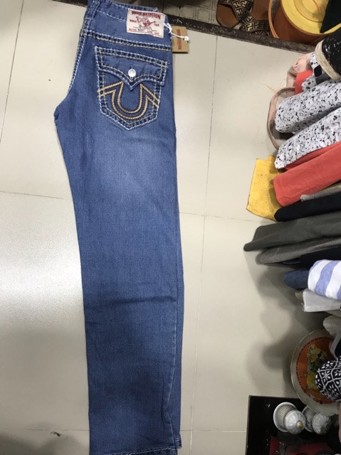 Quần jeans nam ông địa túi hộp mới