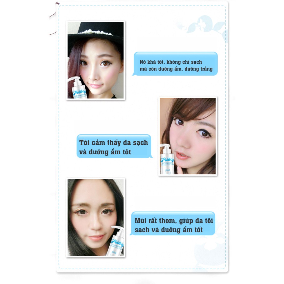 Sữa Rửa Mặt Làm Trắng Sach Da Trị Thâm Tinh Chất Sữa Bioaqua Hàng Nội Địa Trung 1977 Cosmetic | BigBuy360 - bigbuy360.vn