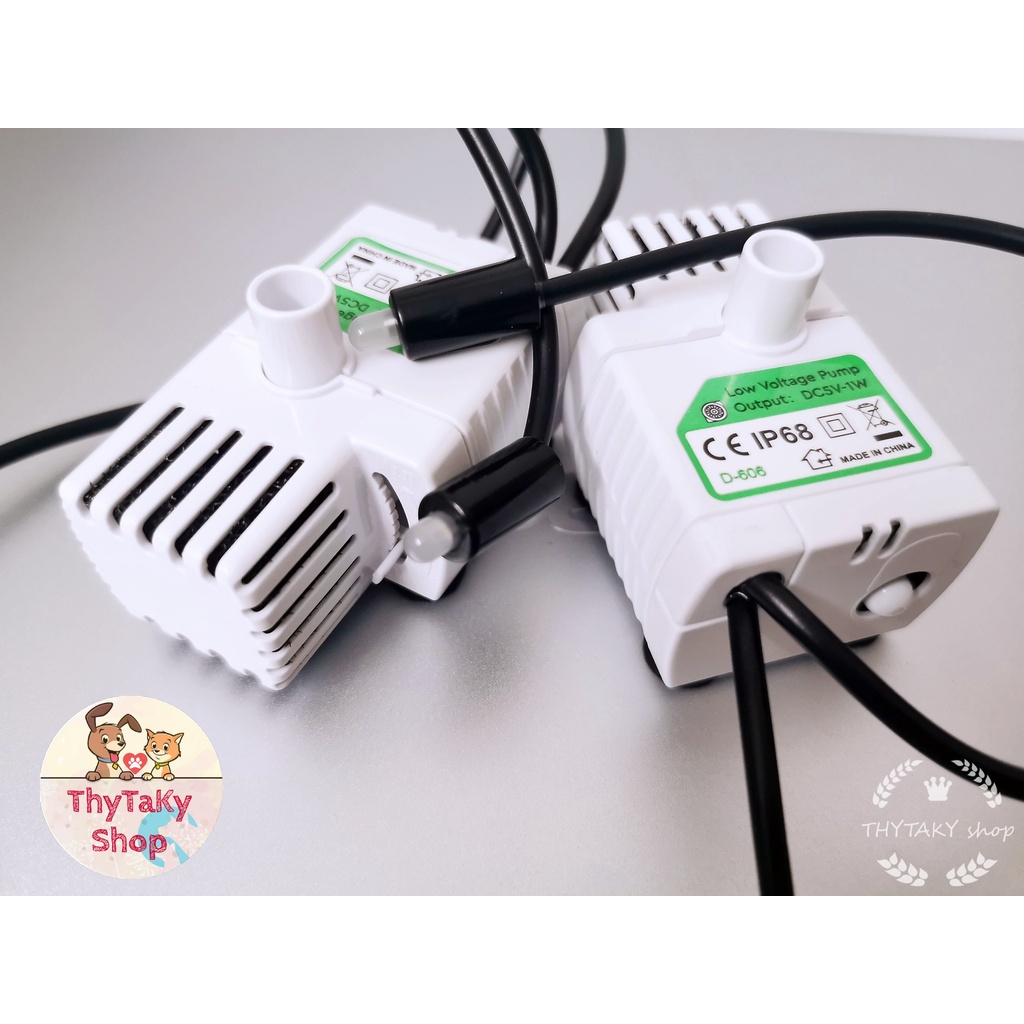 Máy bơm PetU cho máy uống nước chó mèo máy lọc nước thú cưng