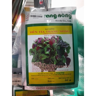 Hạt giống rau dền tía Trang Nông 50gr