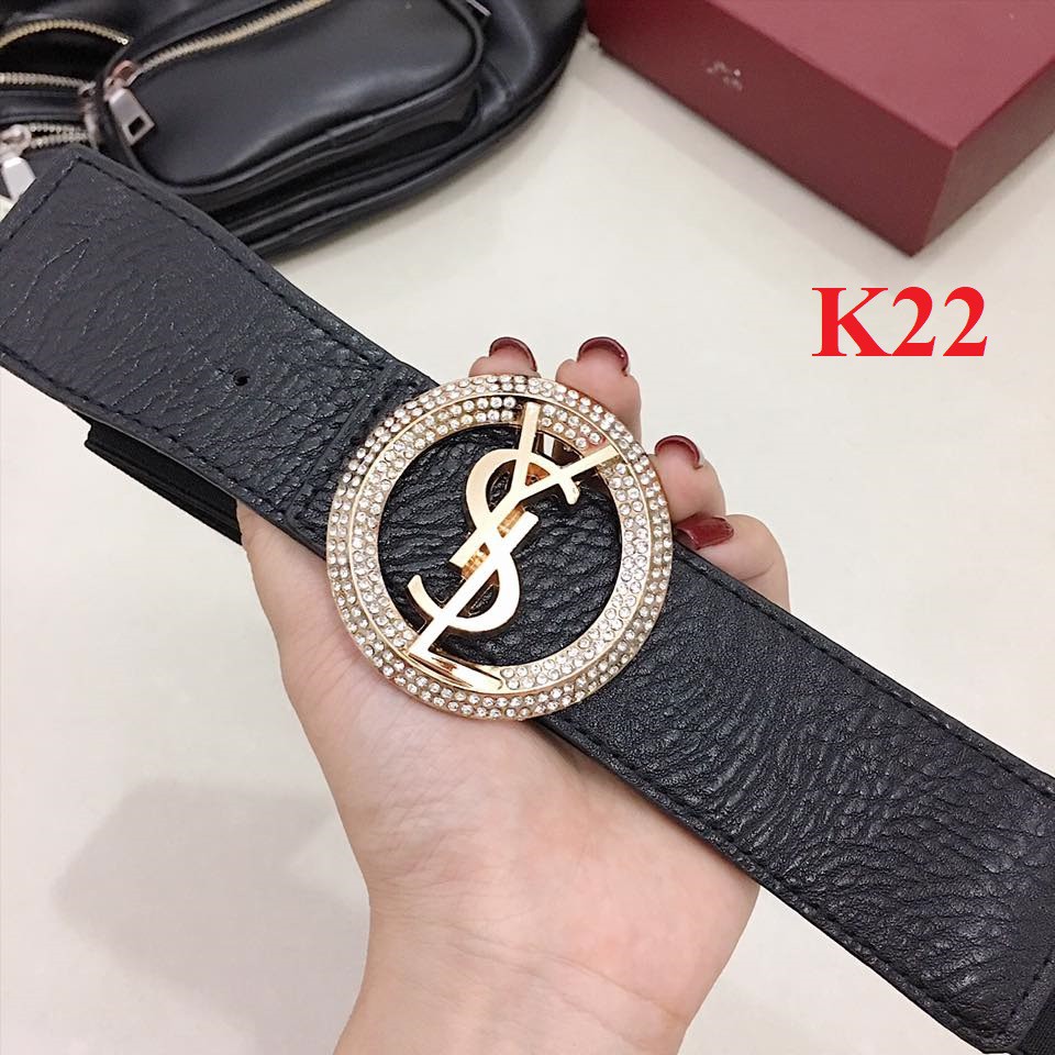 Đai váy Belt nữ CHỮ Y K22 bản 4cm