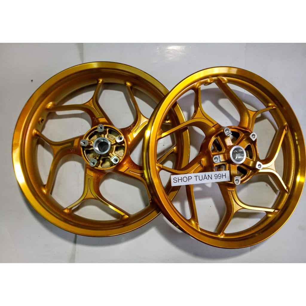 Bánh mâm Asio dành cho xe Exiter 150-155 gắn vỏ zin