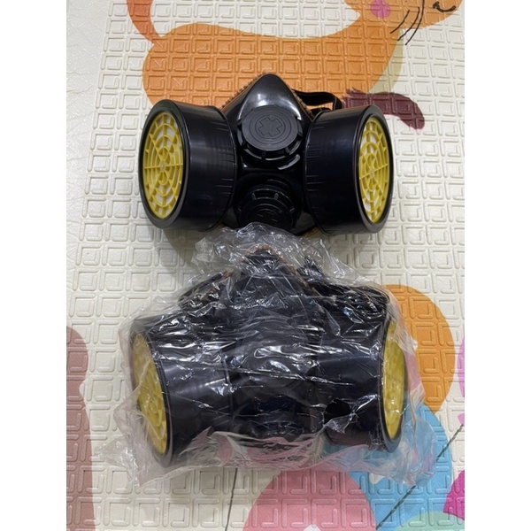 Bộ măt nạ và kính chống hóa chất dẻo dùng phun thuốc trừ sâu NP306