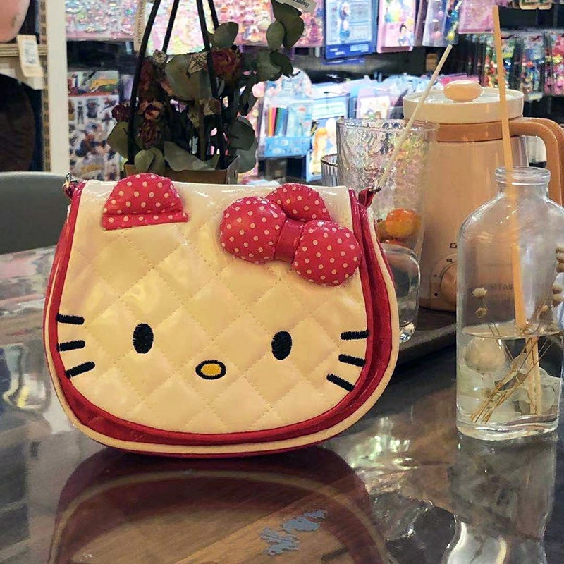 Mp. Bộ đồ dùng trong Studio🇰🇷Túi Tote họa tiết Hello Kitty đáng yêu cho bé