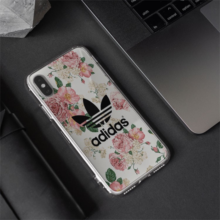 Ốp điện thoại đẳng cấp ốp IP adidas hình những bông hoa siêu đẹp dành cho Iphone 5 đến 12 promax BRD20210151