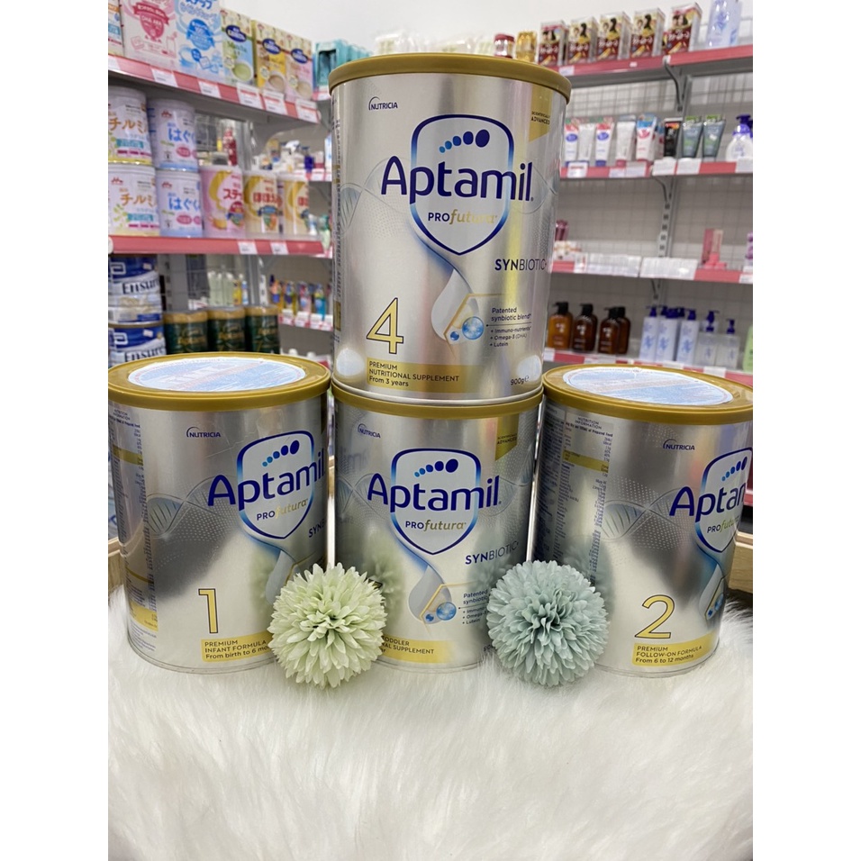 Sữa Aptamin Pro Úc 900gr số 1.2.3