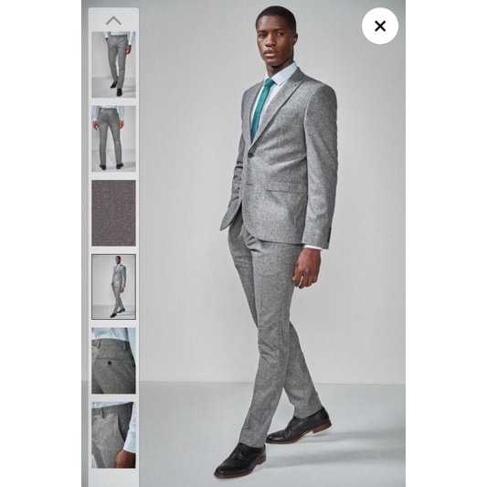 Bộ vest nam Nova Fides Wool Blend Donegal Suit: Jacket & Trousers