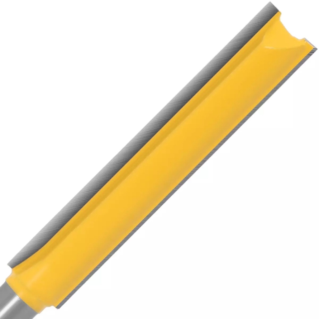 Mũi phay gỗ phay rãnh thẳng, Thân bằng thép cứng và cacbua hạt, cốt 6.35mm