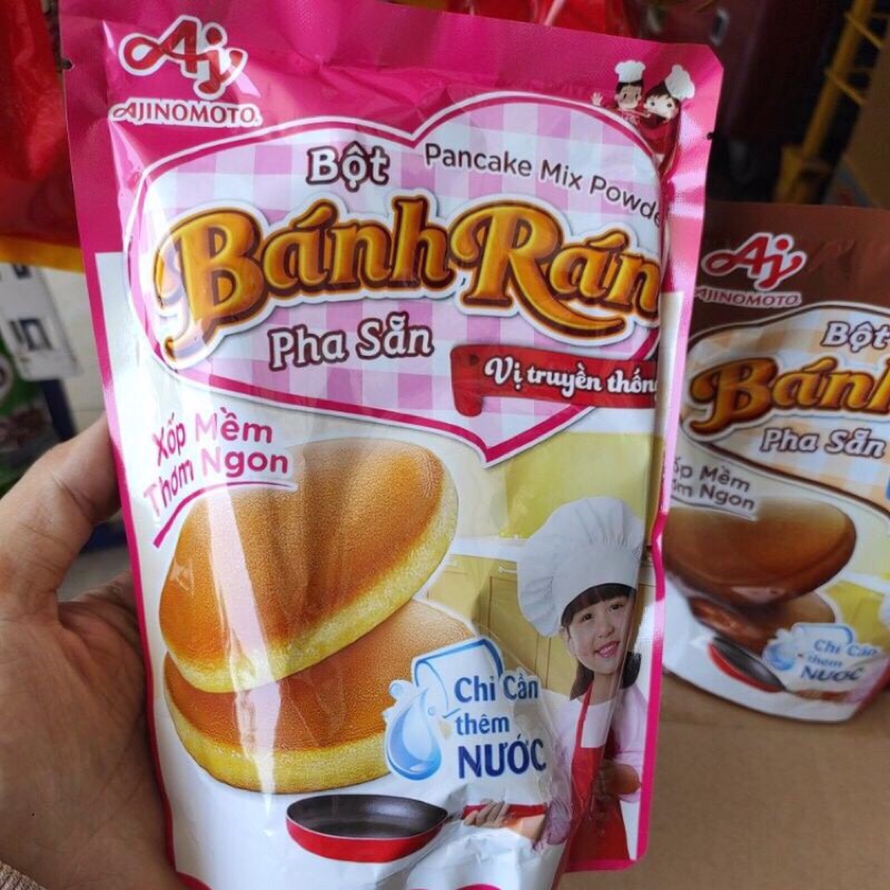 Bột bánh rán pha sẵn Đôremon Ajinomoto 200gr