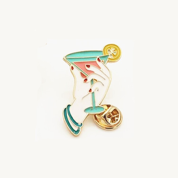 Pin cocktail - Phụ kiện Bartender trang trí tạp dề