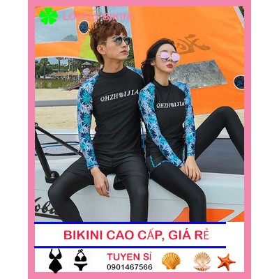 Bộ Bikini tay dài quần dài kèm quần đùi ( set 4 món kèm ảnh thật) | BigBuy360 - bigbuy360.vn