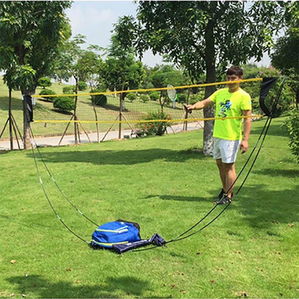 Lưới Đánh Cầu Lông Kèm Giá Đỡ Hình Vuông Tiện Dụng