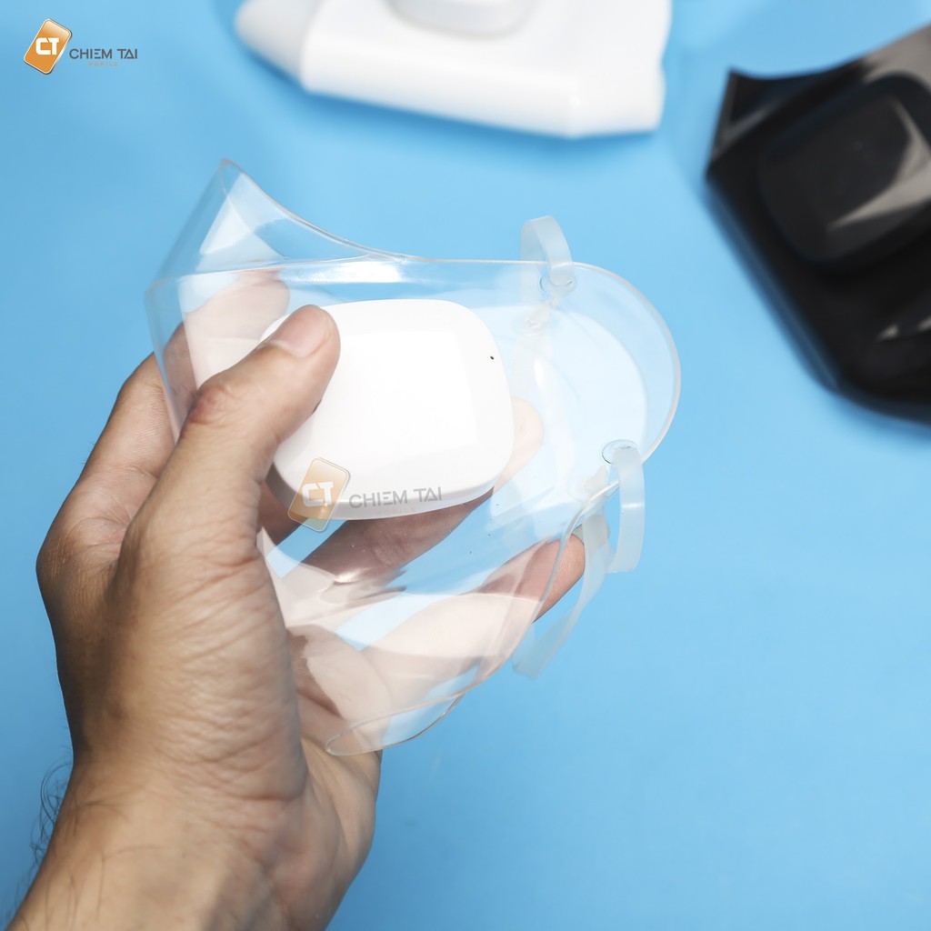 Khẩu trang nhựa trong suốt kèm Quạt hút có pin TOP MASK | BigBuy360 - bigbuy360.vn