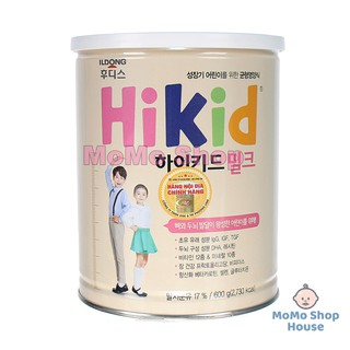 Sữa HIKID Hàn Quốc Vị Vani 600g tăng chiều cao cho bé