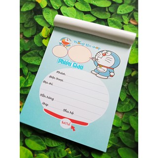 [CÓ SẴN] Phiếu giao hàng hình đoremon mới lạ