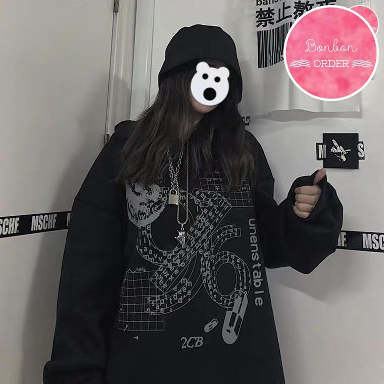 ÁO HOODIE HÌNH ĐỘC ULZZANG