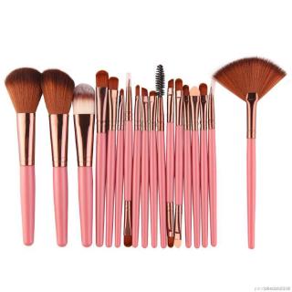 Bộ 18 cọ đánh phấn nền/phấn phủ trang điểm mắt chuyên nghiệp thương hiệu MAANGE