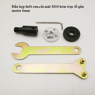 Bộ kẹp lưỡi cắt,cưa,mài trục lỗ 6mm