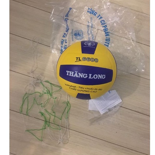 Bóng chuyền Thăng Long da PU6600 /tặng túi lưới và kim bơm tiêu chuẩn
