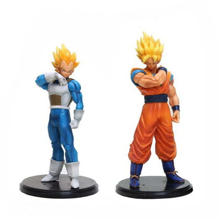 Mô hình Figure Vegeta Super Saiyan Dragon Ball 7 viên ngọc rồng đồ chơi trẻ em bằng nhựa PVC cao cấp