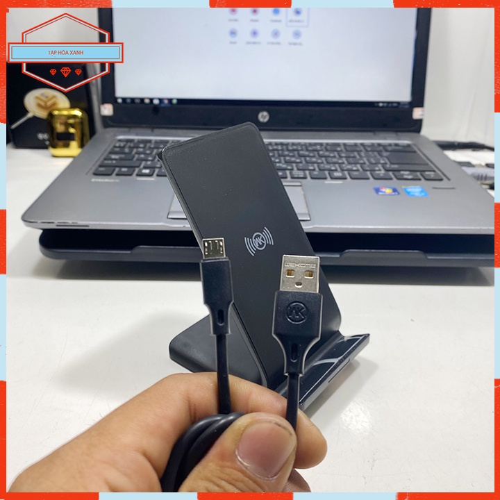 Đế Sạc Điện Thoại Không Dây Cao Cấp Wekome WP-U84 Xạc Không Dây Iiphone Tạp Hóa Xanh