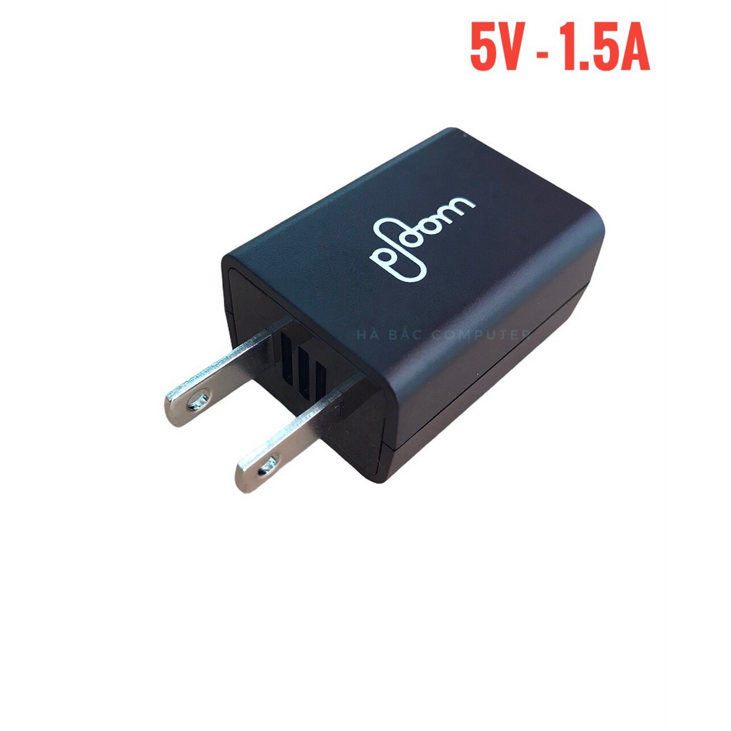 Củ Sạc 5V - 1.5A Ploom Zin Xịn - Củ sạc, Cốc Sạc Điện Thoại , Ipad, Nguồn Camera