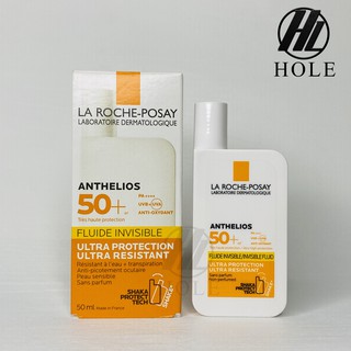 Kem chống nắng anthelios invisible fluid spf 50+ 50ml dành cho da nhạy cảm