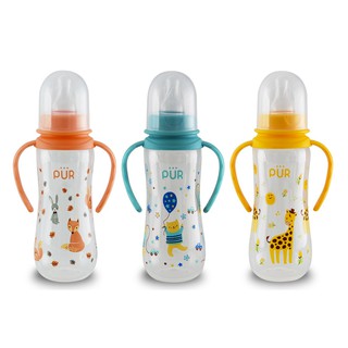 Bình sữa Pur PP cổ thường có quai Pur 250ml (9014)