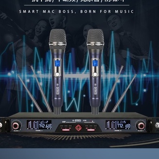 [BẮT SÓNG 120 MÉT] Bộ micro không dây ONTEKCO U10b hát karaoke chuyên nghiệp cao cấp chính hãng bảo hành 24 tháng