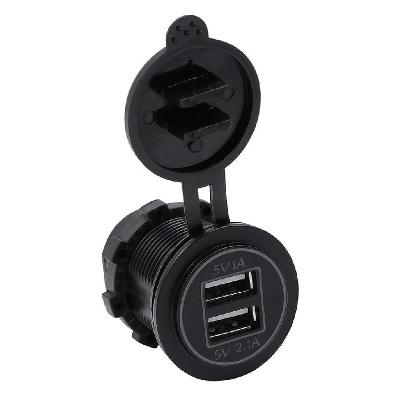 Tẩu Sạc Xe Hơi 2 Cổng USB 12V-24V Tiện Dụng
