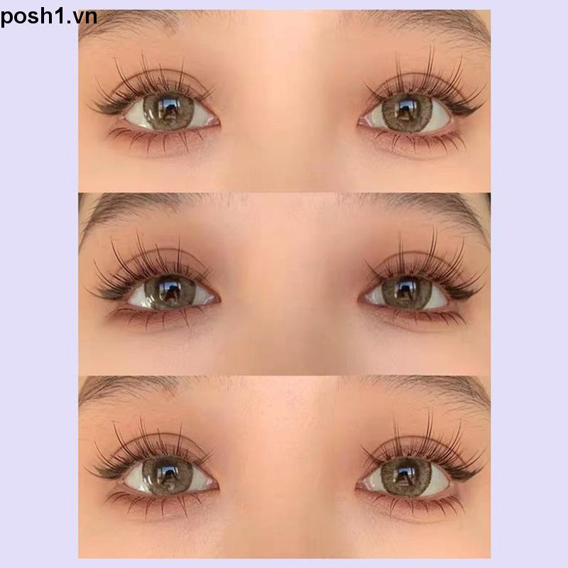 💖Thân cây mỏng to Lông Mi Giả Màu Đen Siêu Mịn Phong Cách Nhật Bản Cho Búp Bê