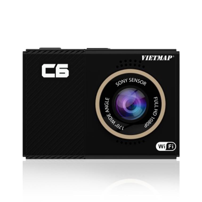 VietMap C6 - Camera Hành Trình Ô tô Có WiFi + Thẻ 32GB - HÀNG CHÍNH HÃNG