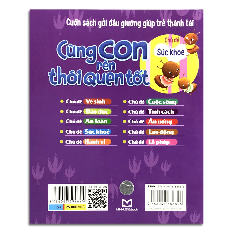Sách - Cùng Con Rèn Thói Quen Tốt - Chủ Đề: Sức Khỏe | BigBuy360 - bigbuy360.vn