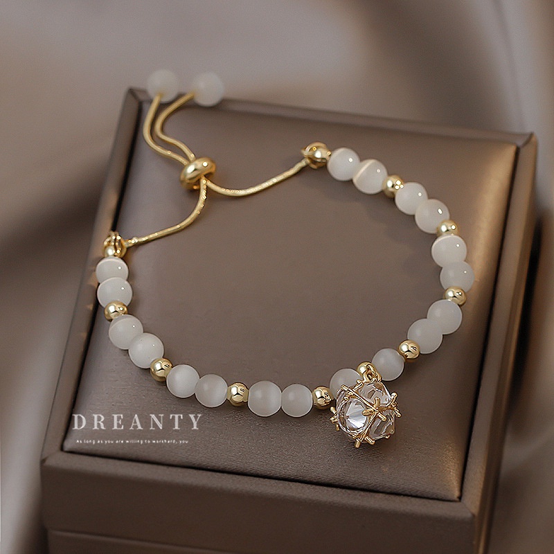 Vòng Tay Chuỗi Hạt Ngọc Trai Đơn Giản Thời Trang Hàn Quốc