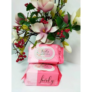 Khăn giấy ướt lovely hàn quốc 150g