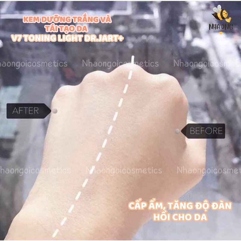 Kem dưỡng trắng tái tạo da V7 Toning Light Dr.Jart+