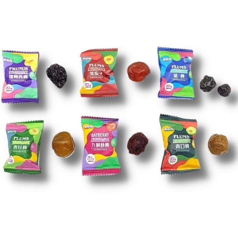 Kẹo Ô Mai Mix 6 Vị 500g-408g Chua Chua Ngọt Ngọt Ăn Là Mê
