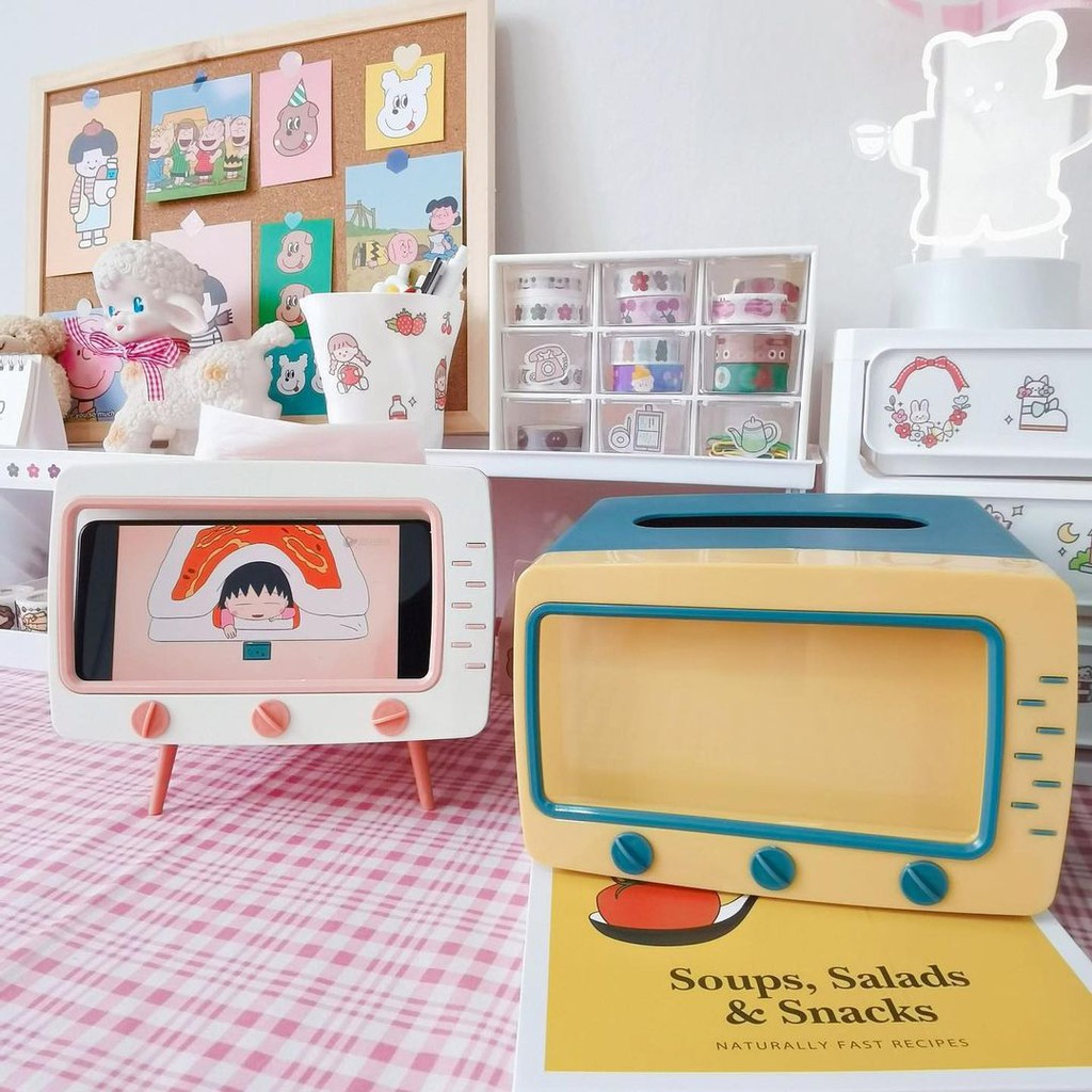 Hộp Đựng Khăn Giấy Hình TV - DC1079
