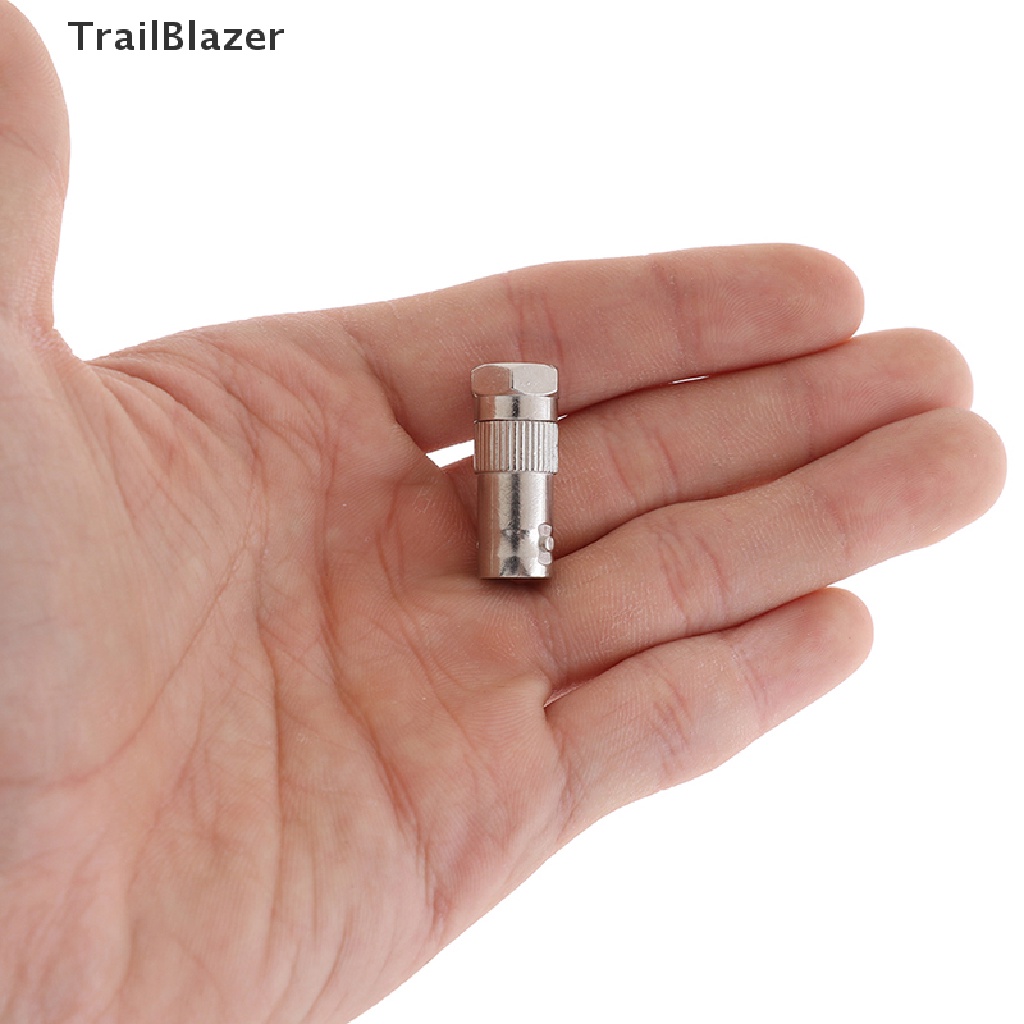 1 Đầu Nối Chuyển Đổi BNC Female Sang F Type Male RF Coaxial Bằng Kim Loại