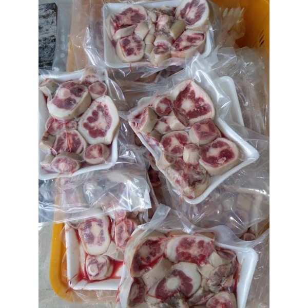 1kg đuôi bò cắt hút chân không- chỉ giao hoả tốc