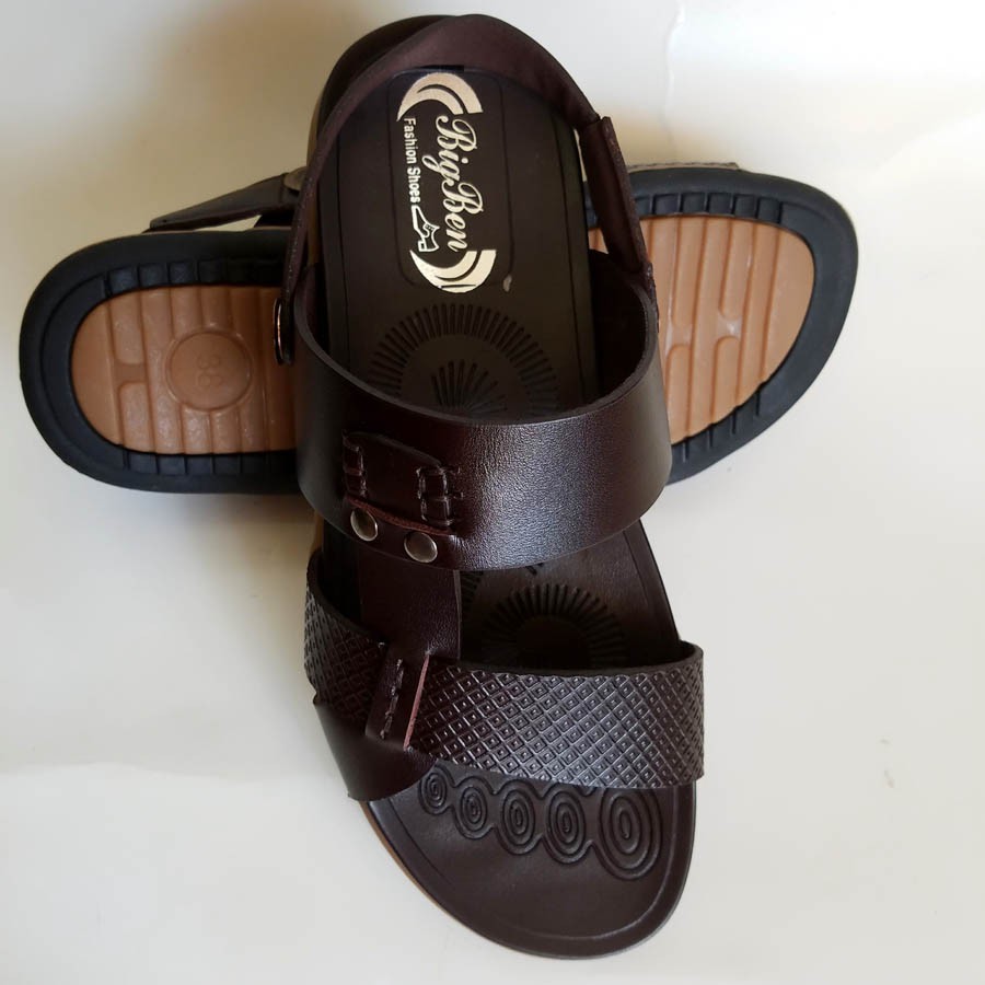 Giày Sandal Nam BIGBEN Da Bò Thật Cao Cấp SD54