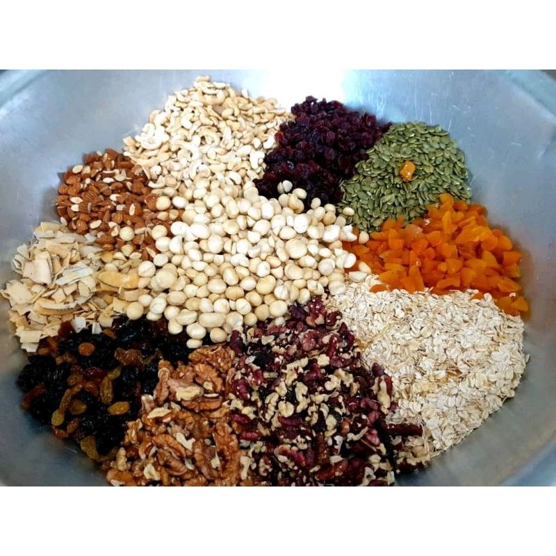 Bột ngũ cốc 17 loại hạt,500g, thơm ngon, nhà làm, giá rẻ