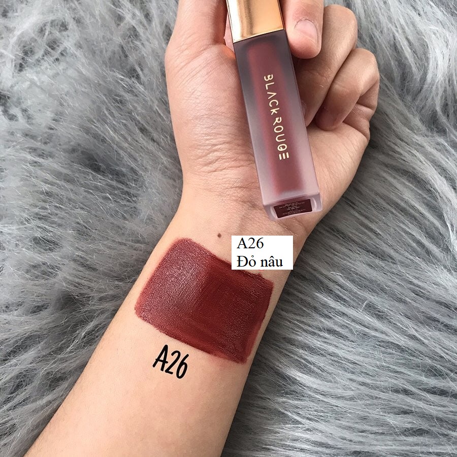 Son Black Rouge A26 màu đỏ nâu